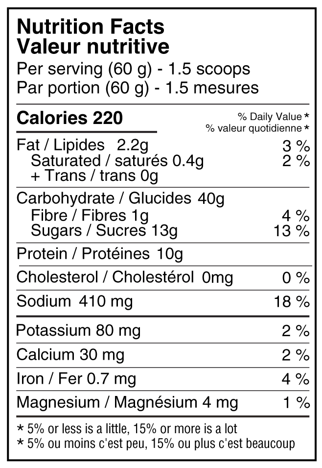Naak Ultra Recovery Mix (Complete) 500g - Mango Coconut