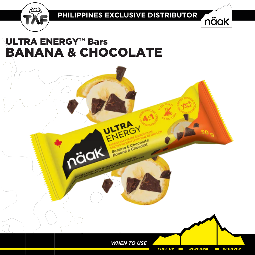 Naak Ultra Energy Bar 50g - Banana & Chocolate