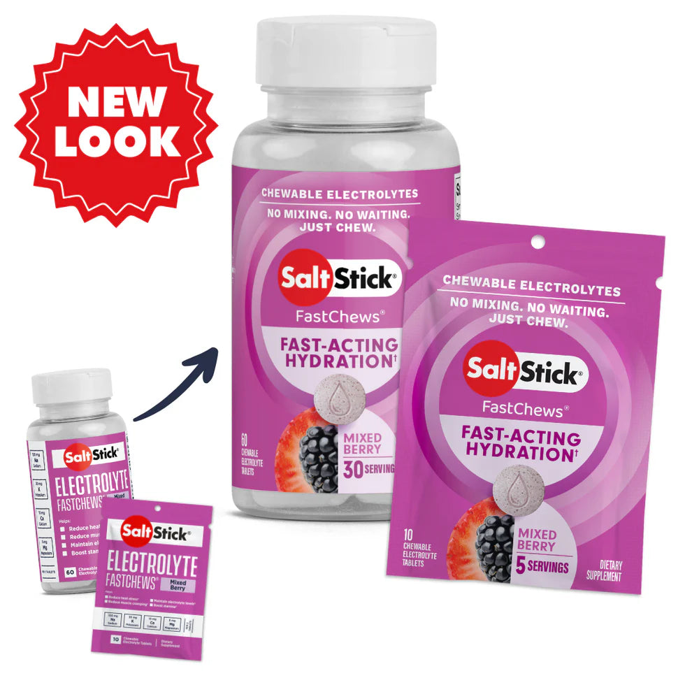 SaltStick FastChews 60ct - Mixed Berry