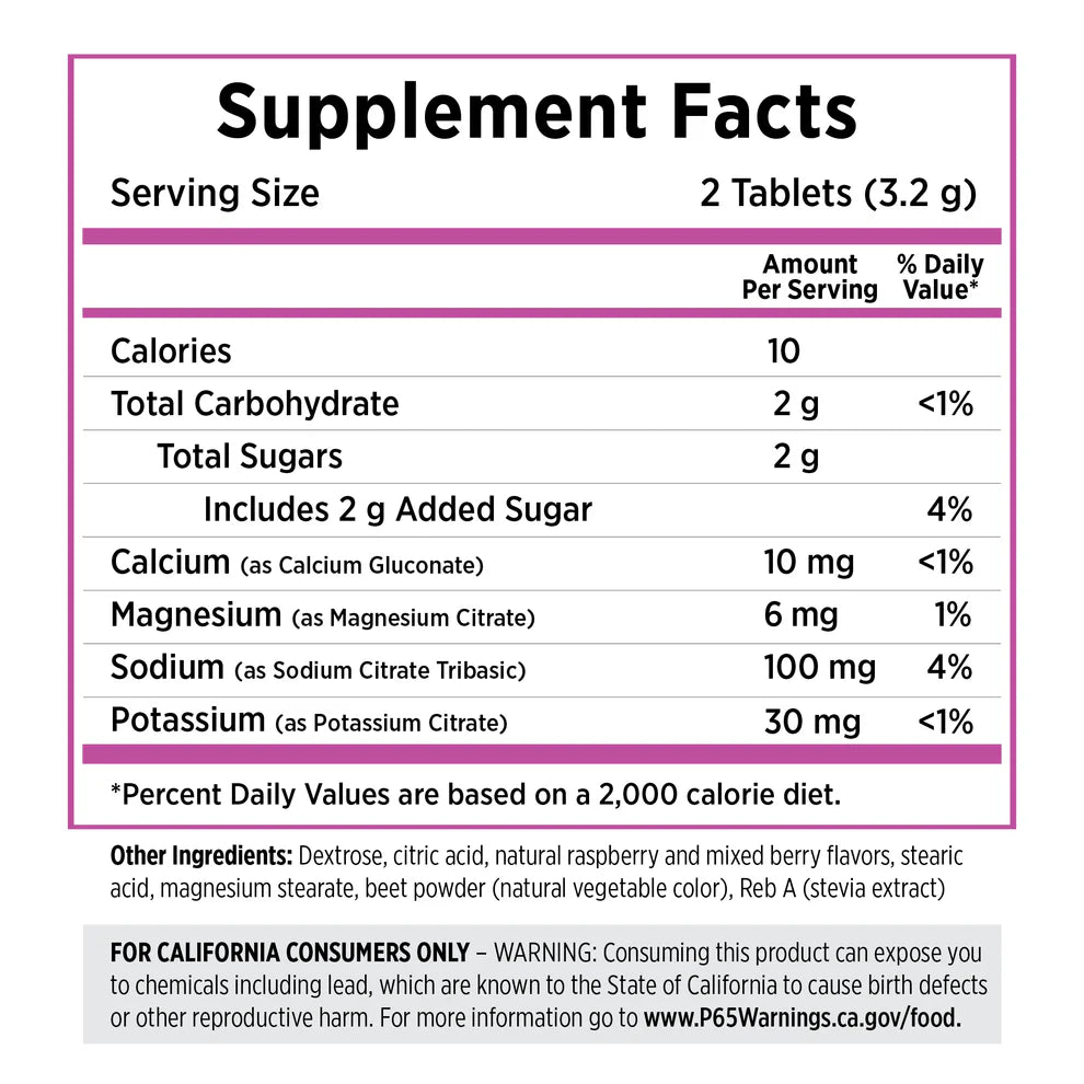 SaltStick FastChews 60ct - Mixed Berry