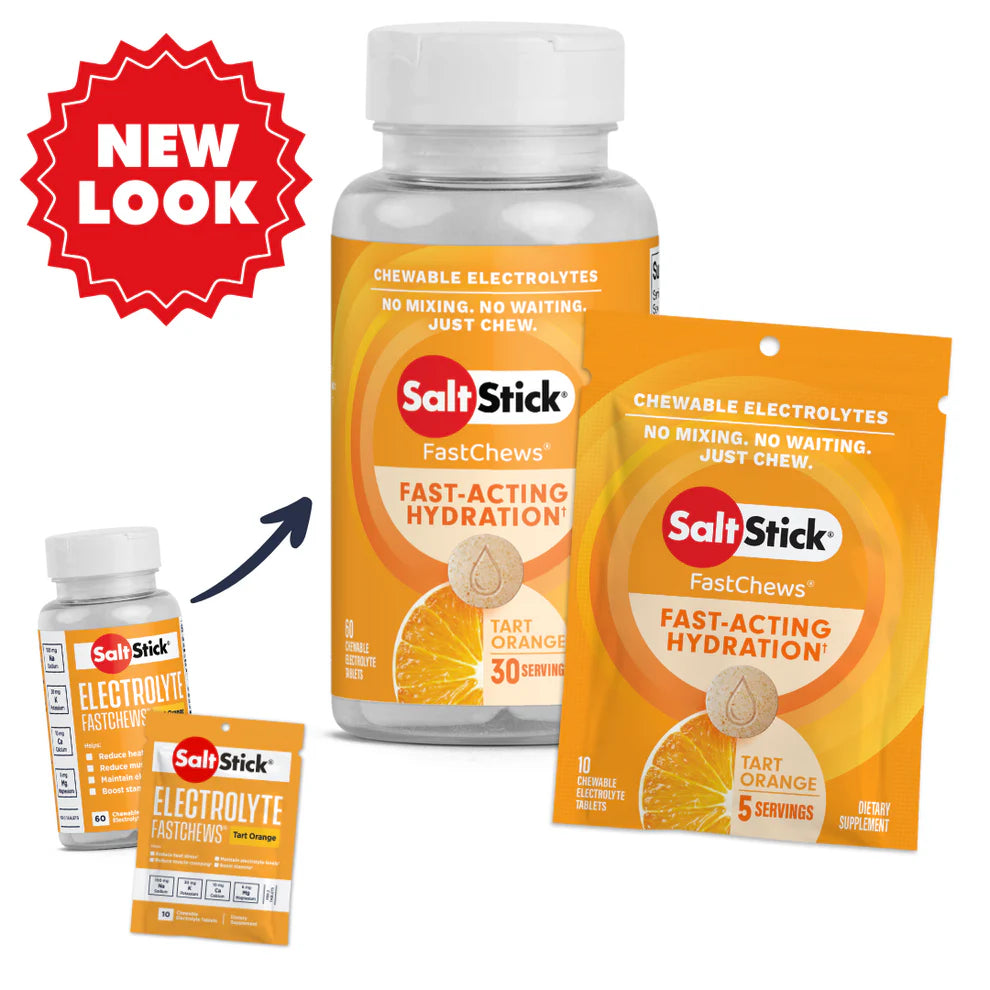 SaltStick FastChews 60ct - Tart Orange