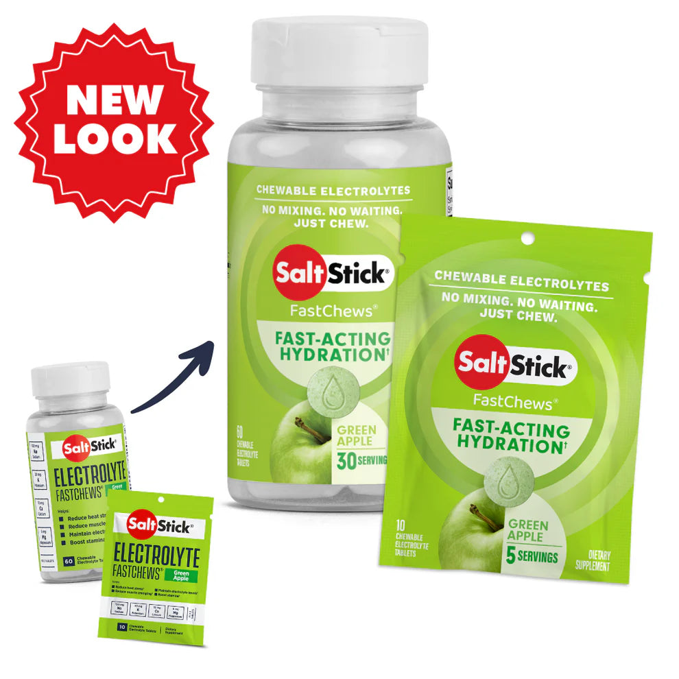 SaltStick FastChews 60ct - Green Apple