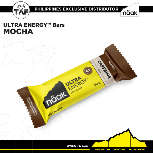 Naak Ultra Energy Bar 50g - Mocha (Caffeine)