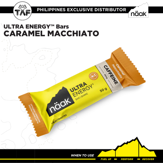 Naak Ultra Energy Bar 50g - Caramel Macchiato (Caffeine)