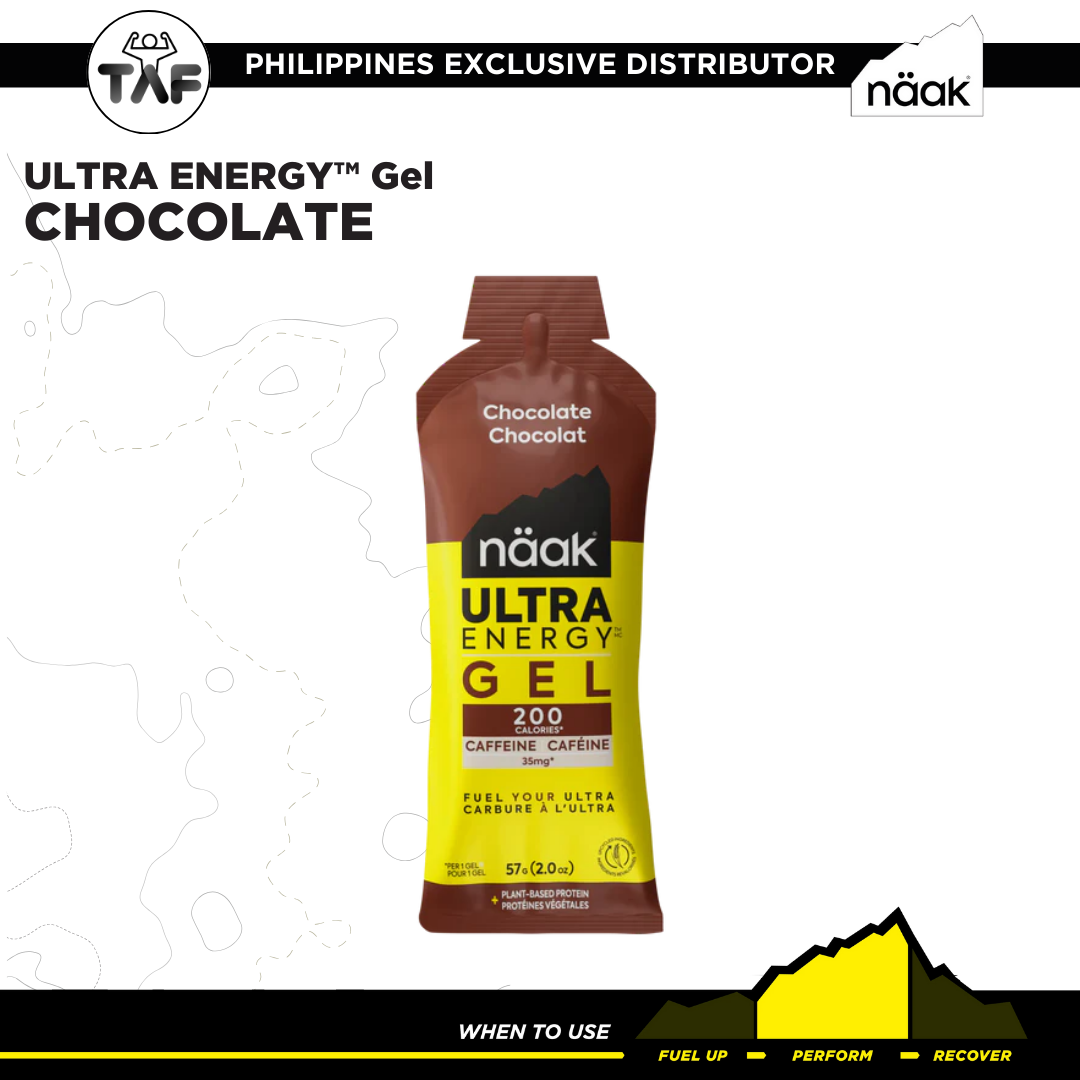 F] Naak Ultra Energy Gel - Chocolate (With Caffeine)