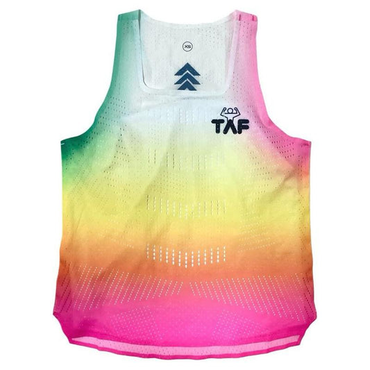 A] TAF Aurora Seamless Running Singlet-Unisex