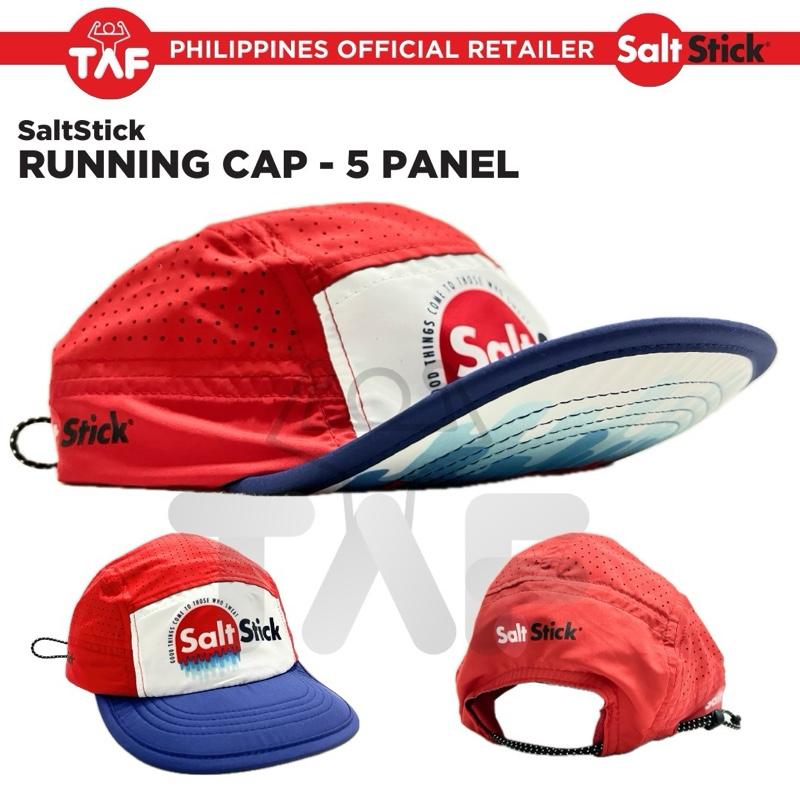 SaltStick Running Cap- Unisex, 5-Panel, Packable, Lightweight 55-58cm