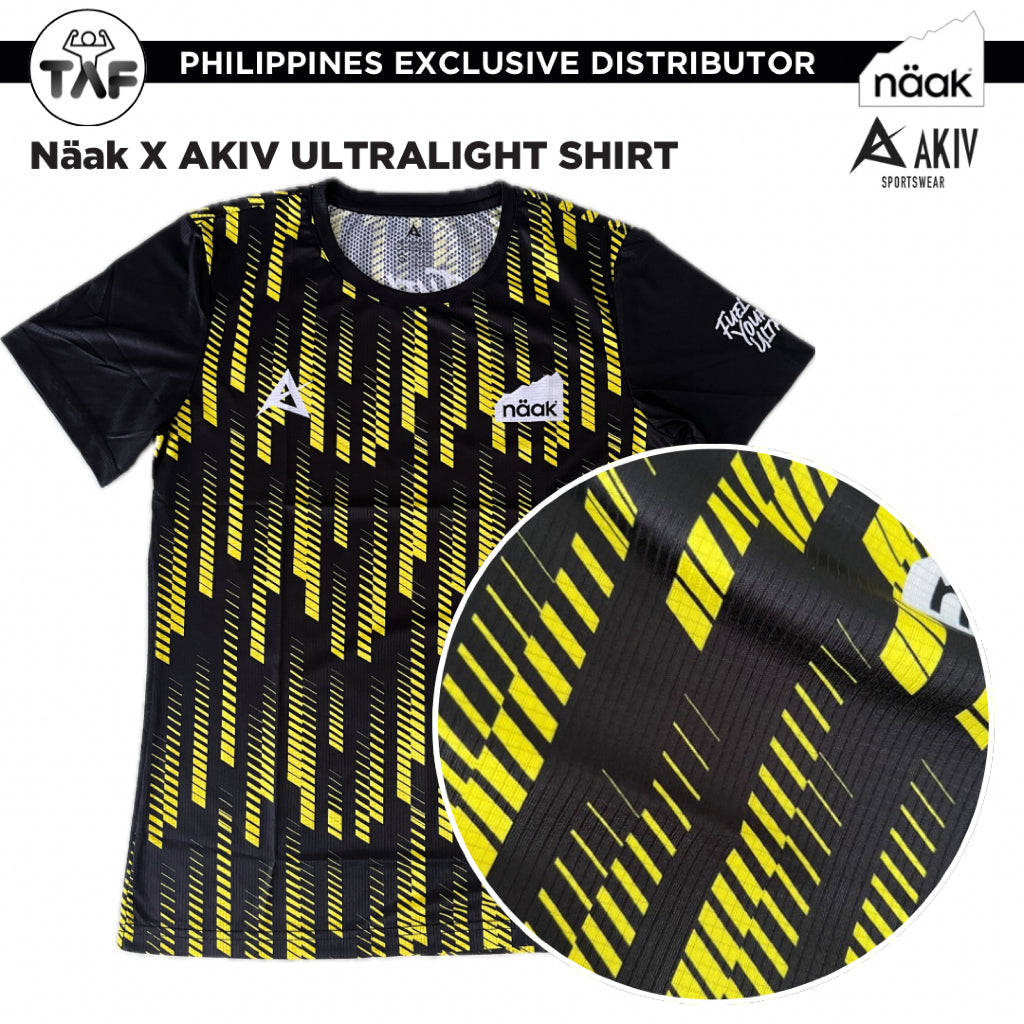 B] NAAK x AKIV Ultralight Running T-Shirt (Unisex)