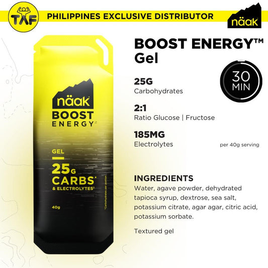 D] Naak Boost Energy Gel Neutral 25 - BB Date Mar/10/2026
