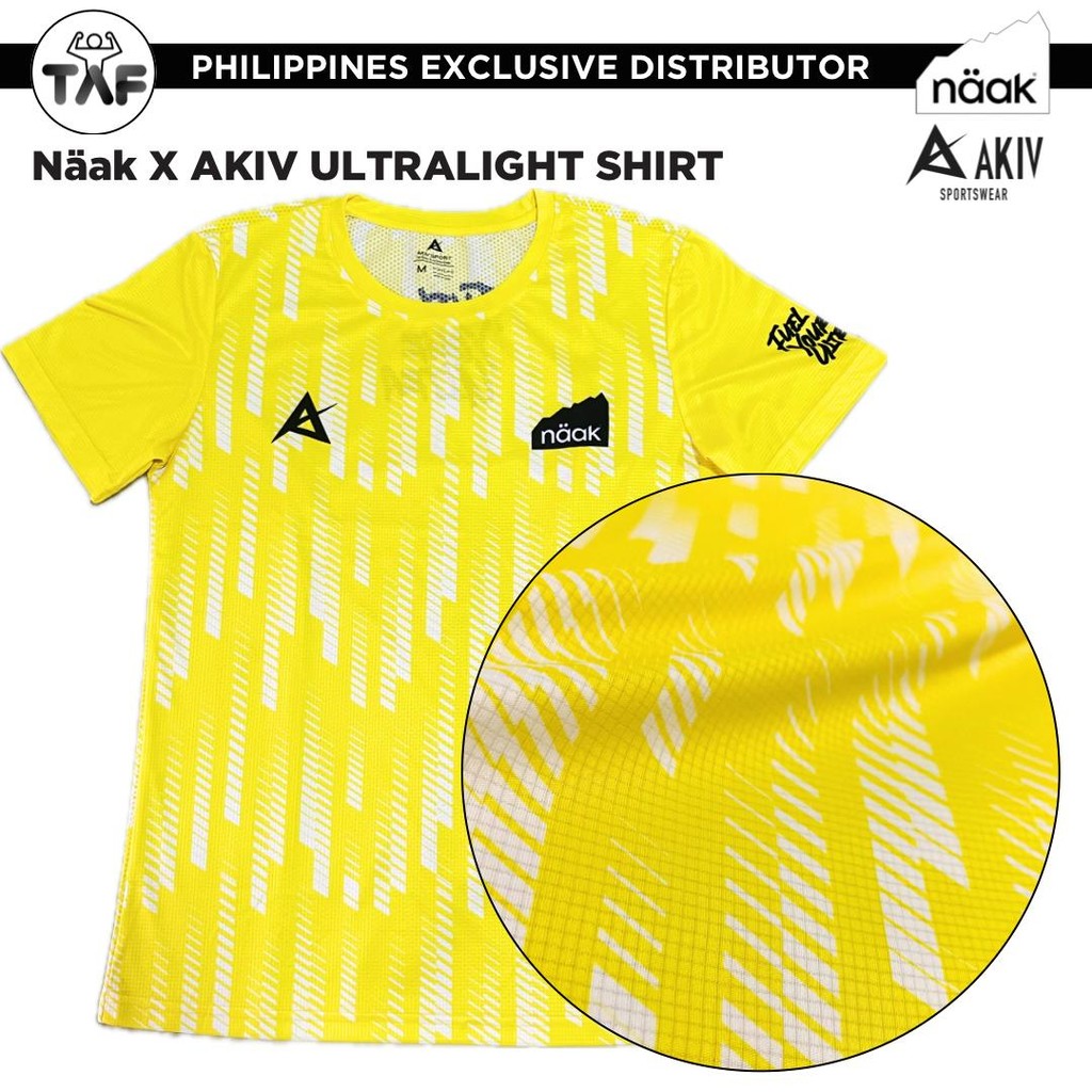 B] NAAK x AKIV Ultralight Running T-Shirt (Unisex)